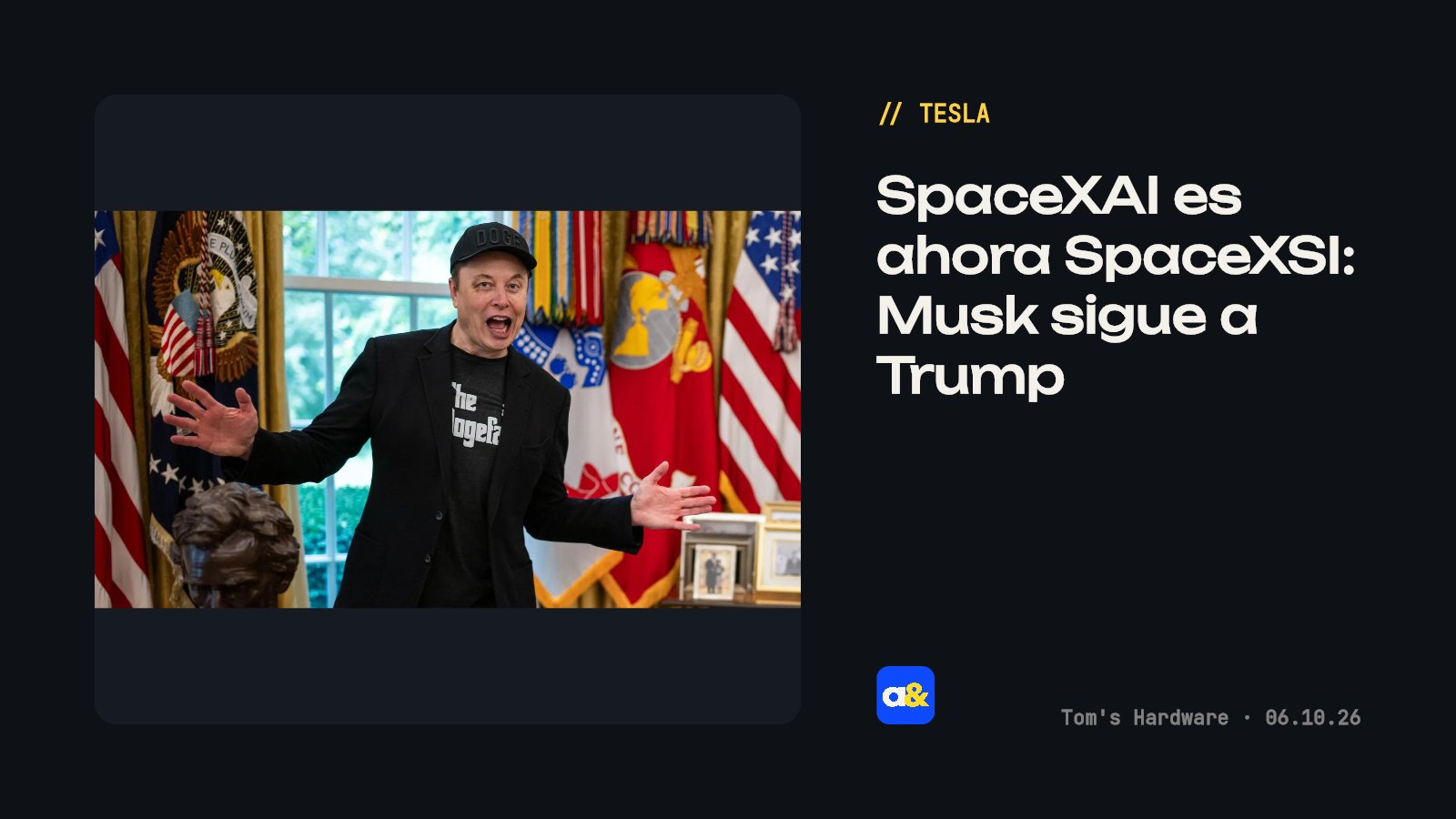 Elon Musk rebautiza SpaceXAI como SpaceXSI