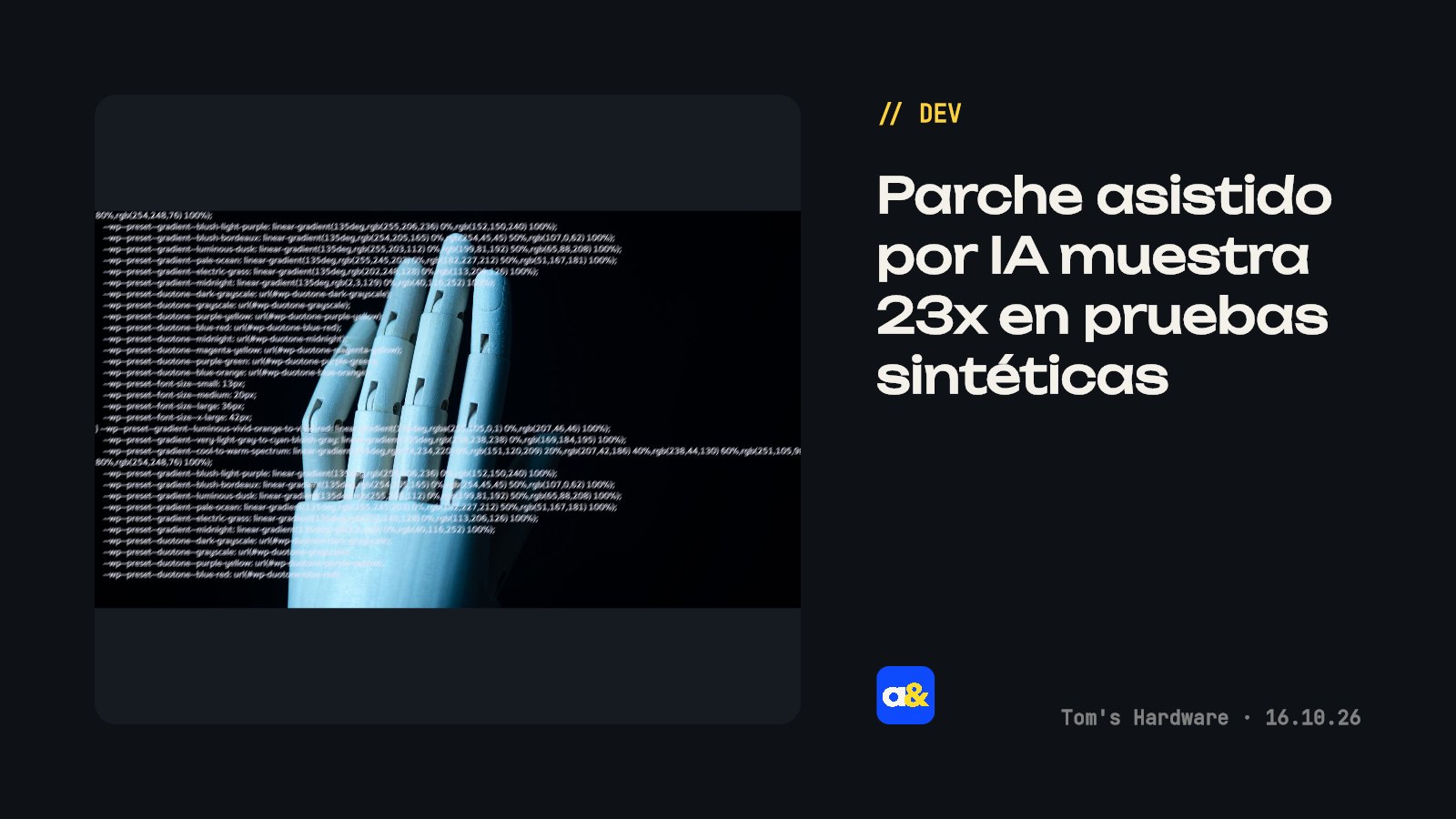 Linus Torvalds lanzó su primer parche asistido por IA