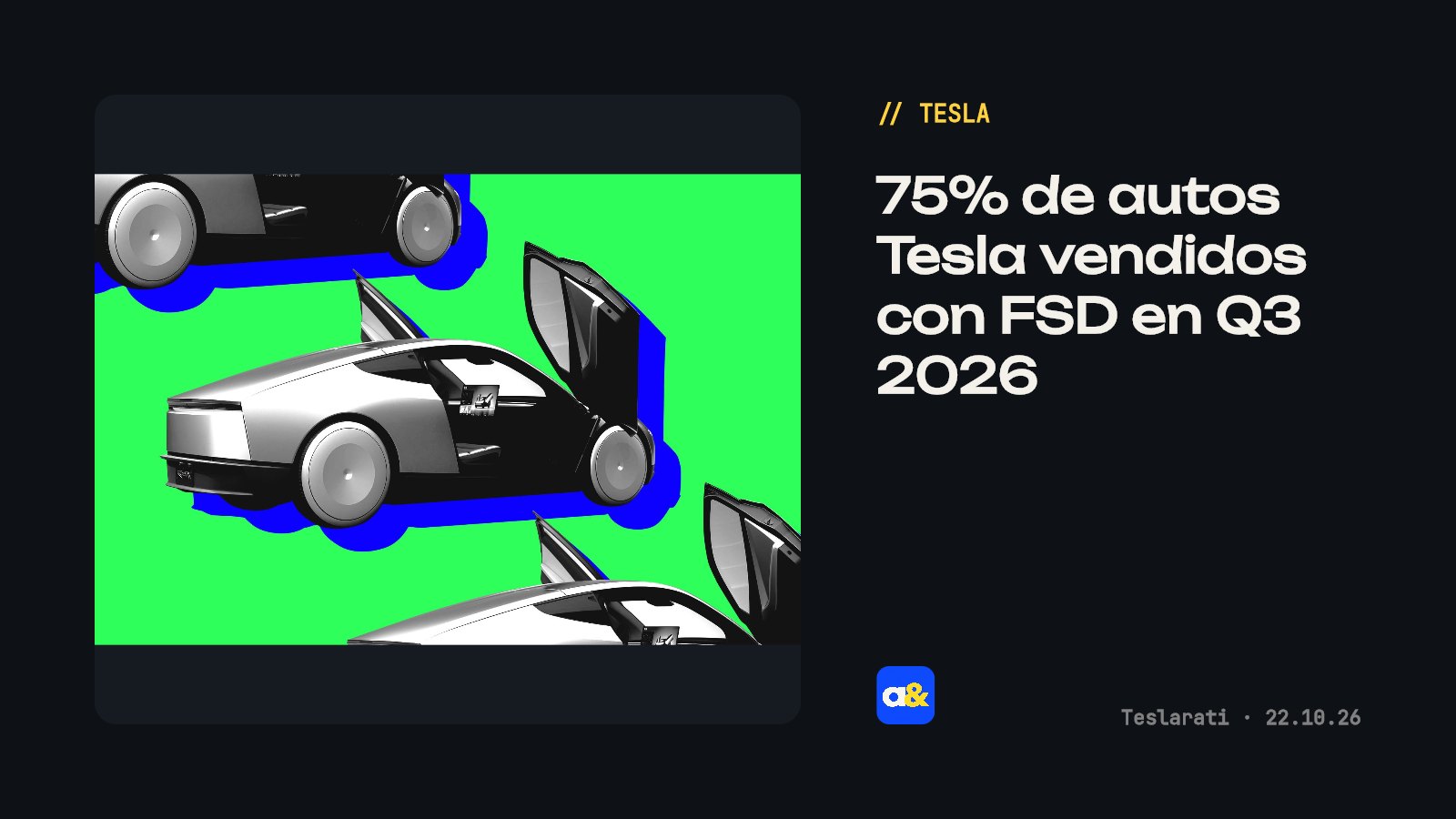 Tesla Full Self-Driving impulsa ventas de autos