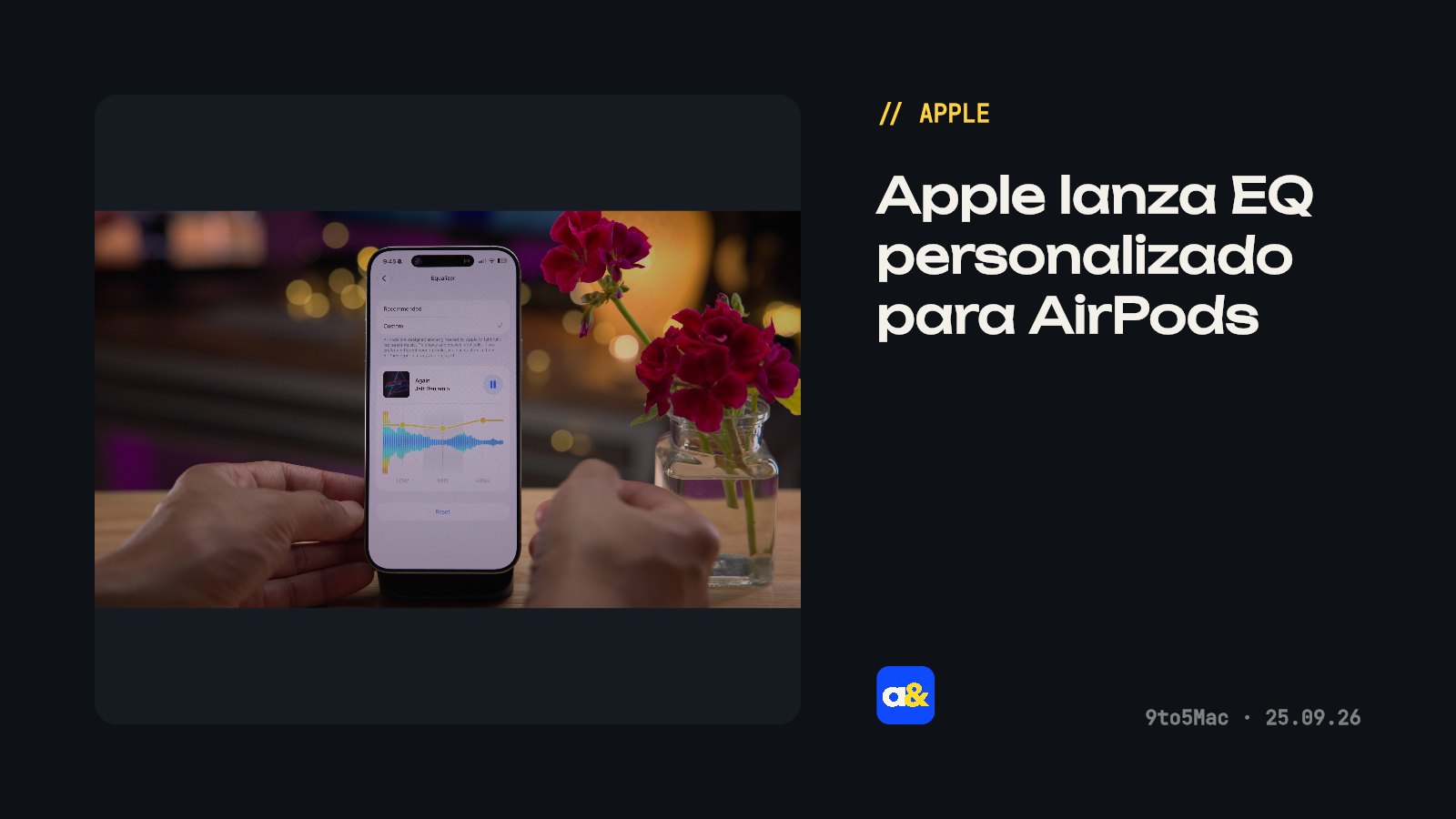 Apple lanzó actualización de software para AirPods